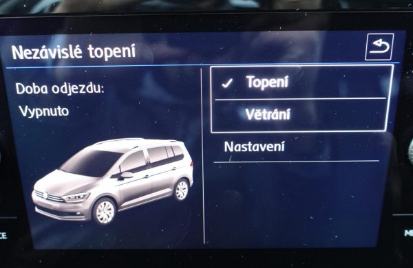 Volkswagen Touran 2.0 TDi Comfortline NEZ. TOPENÍ, nabídka A105/22