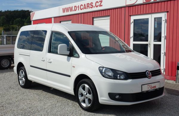 Volkswagen Caddy Maxi 2.0 TDi CZ NAVI, VYHŘ. SEDADLA, nabídka A107/19