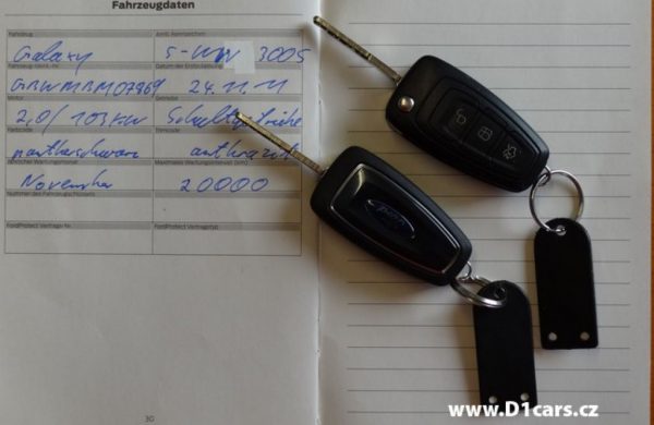Ford Galaxy 2.0 TDCi DIGI KLIMA, 93.300 KM, nabídka A114/16
