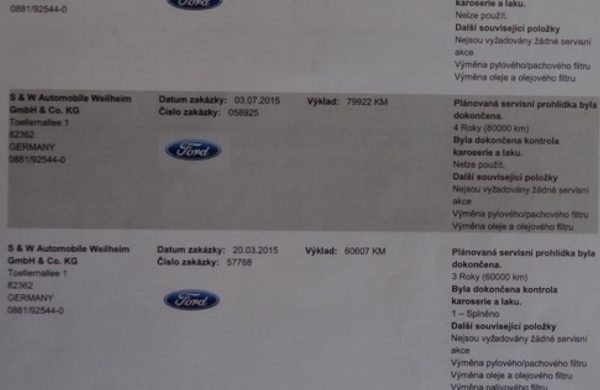Ford Galaxy 2.0TDCi 120kW Titanium ACC Tempomat, nabídka A114/17