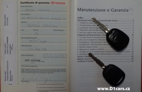 Toyota Corolla Verso 1.6 VVTi DIGITÁLNÍ KLIMATIZACE, nabídka A11/16