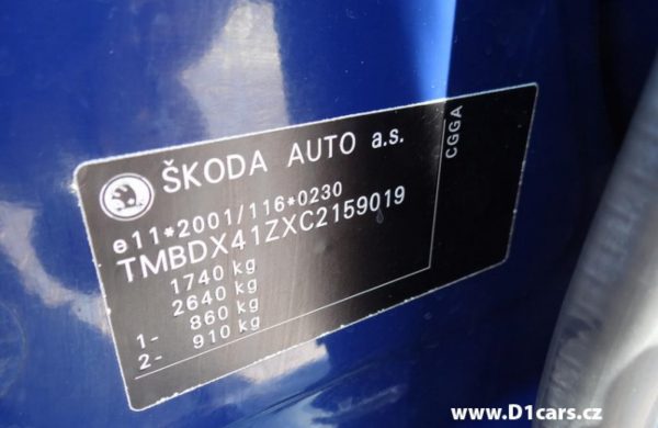 Škoda Octavia II 1.4i Tour, KLIMA, 1.MAJITEL, ČR, nabídka A122/17