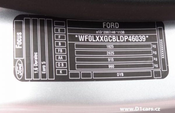 Ford Focus 1.6 Ti -VCT 92 kW ZIMNÍ PAKET, nabídka A131/17
