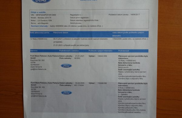 Ford Mondeo 2.0 TDCi Titanium LED SVĚTLA SYNC 3, nabídka A132/21