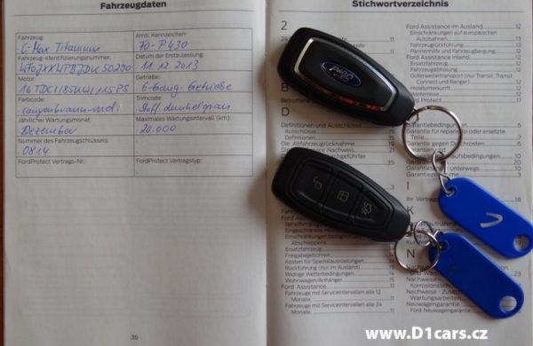 Ford C-MAX 1.6 TDCi Titanium NAVI, ZIMNÍ PAKET, nabídka A144/16