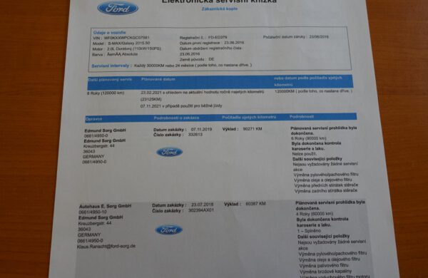 Ford Galaxy 2.0 TDCi Titanium SYNC 3,LED SVĚTLA, nabídka A147/21