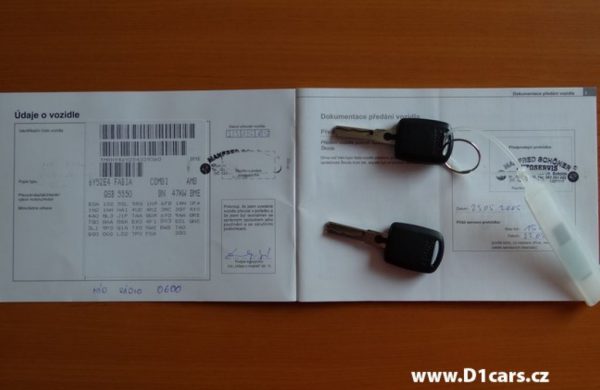 Škoda Fabia 1.2 12V Ambiente KOUPENO V ČR, nabídka A14/16