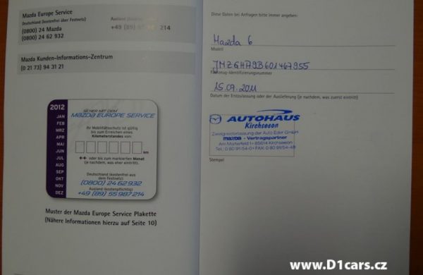 Mazda 6 2.2 MZR-CD SportsLine BI-XENONY, nabídka A150/15