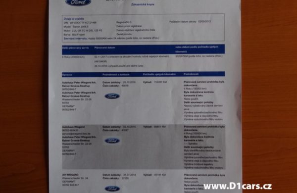 Ford Transit 2.2 TDCi 92 kW 350 L3H3 VYHŘ.SKLO, nabídka A153/17