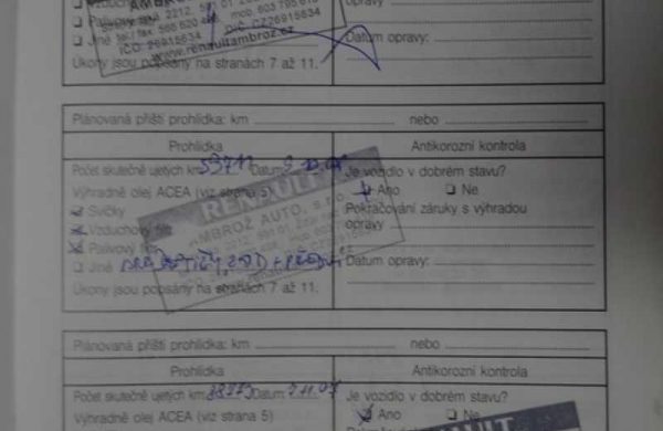 Renault Mégane 1.6 16V KLIMA, SERVISKA, KOUPENO ČR, nabídka A157/14