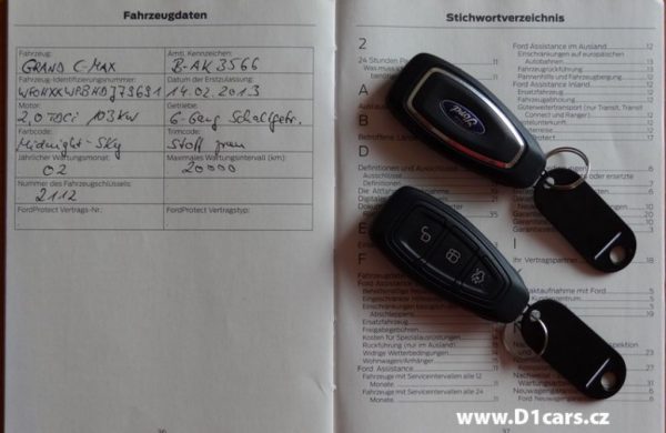 Ford Grand C-MAX 2.0 TDCi Titanium ZIMNÍ PAKET, nabídka A163/16