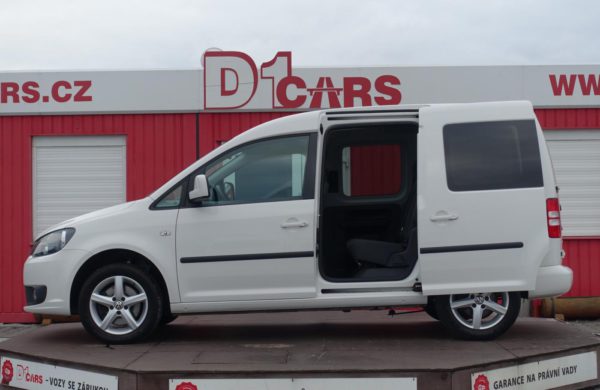 Volkswagen Caddy 2.0TDi 103kW 5 MÍST, KŘÍDLOVÉ DVEŘE, nabídka A16/19