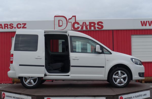 Volkswagen Caddy 2.0TDi 103kW 5 MÍST, KŘÍDLOVÉ DVEŘE, nabídka A16/19