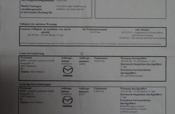 Mazda 5 2.0 MZR-CD 7 MÍST DIGI KLIMATIZACE, nabídka A174/14