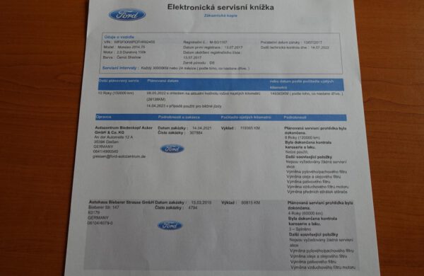 Ford Mondeo 2.0TDCi Titanium, BLIS, KAMERA, nabídka A176/21