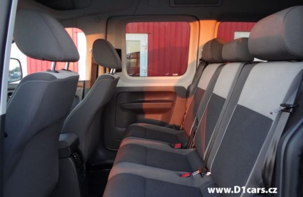 Volkswagen Caddy 1.6 TDI 7 MÍST, DIGI KLIMA,SERVISKA, nabídka A178/14