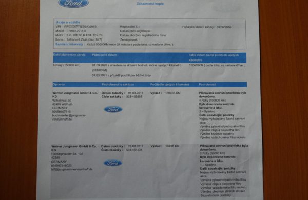 Ford Transit 2.2 TDCi 350 L3H3 92kW VYHŘ. SKLO, nabídka A180/19