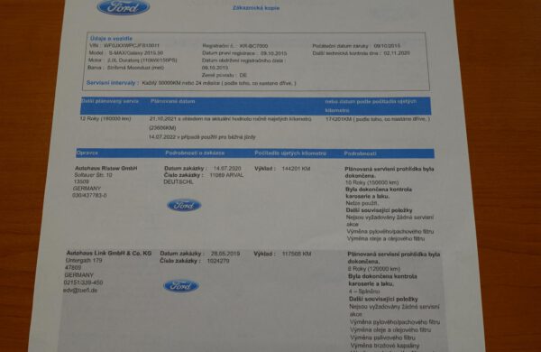 Ford S-MAX 2.0 TDCi Titanium POWERSHIFT CZNAVI, nabídka A189/20