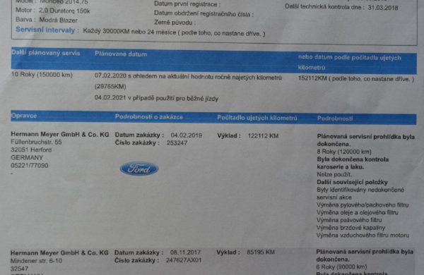 Ford Mondeo 2.0 TDCi Titanium ZIMNÍ PAKET, nabídka A195/19