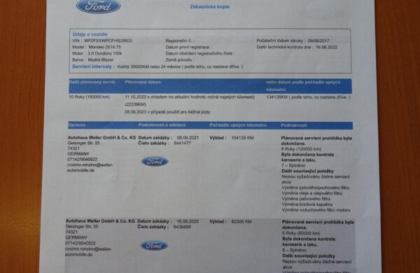 Ford Mondeo 2.0TDCi Business SYNC 3 PARK.KAMERA, nabídka A199/21