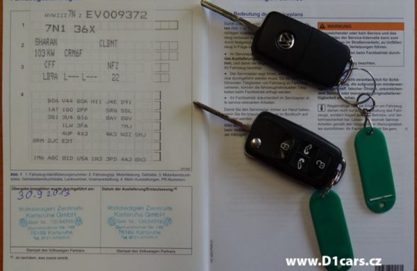 Volkswagen Sharan 2.0 TDi DIGI KLIMA,NAVI,ZIMNÍ PAKET, nabídka A201/16