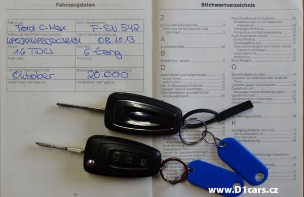 Ford C-MAX 1.6 TDCi 85 kW, ZIMNÍ PAKET, NAVI, nabídka A202/16