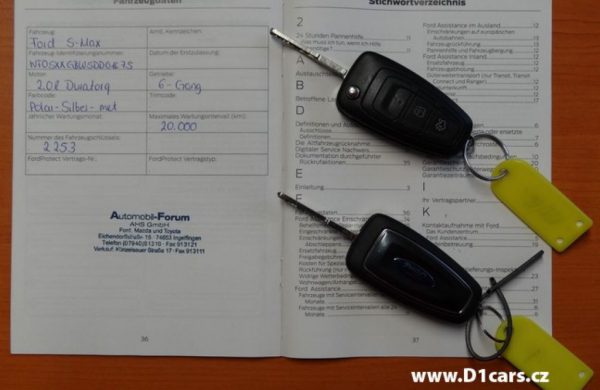 Ford S-MAX 2.0 TDCi CZ NAVI, VYHŘÍVANÁ SEDADLA, nabídka A203/16