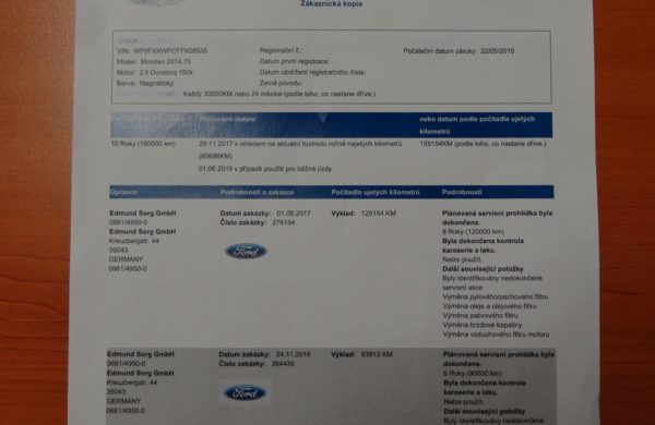 Ford Mondeo 2.0 TDCi Titanium NOVÝ MODEL , NAVI, nabídka A219/17