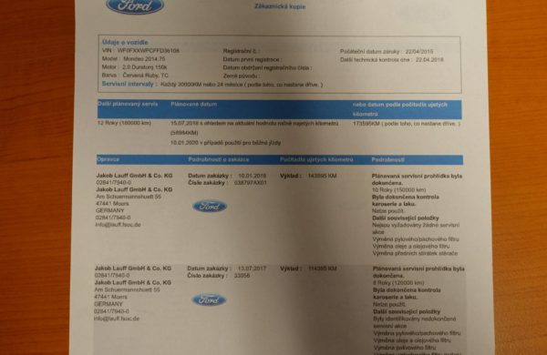 Ford Mondeo 2.0 TDCi NOVÝ MODEL LED SVĚTLOMETY, nabídka A223/18