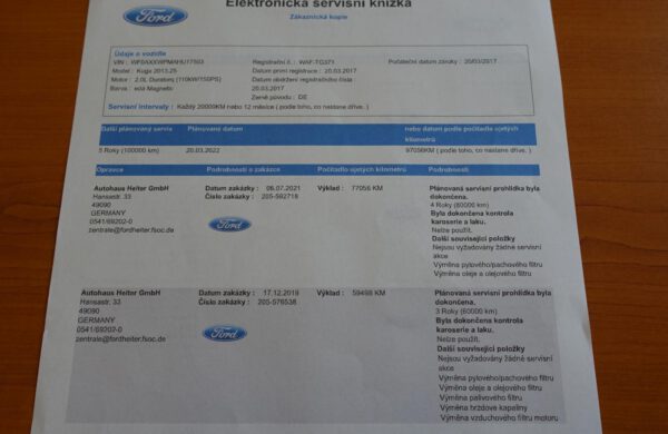 Ford Kuga 2.0 TDCi SYNC 3, ZIMNÍ PAKET, nabídka A224/21