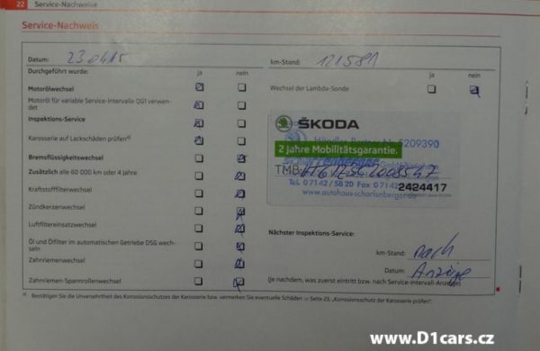 Škoda Octavia 1.6 TDi CR CLIMATRONIC, NAVIGACE, nabídka A22/16