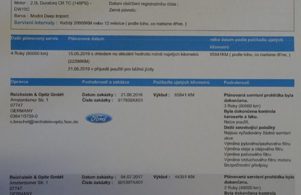 Ford S-MAX 2.0 TDCi XENONY, nabídka A22/19
