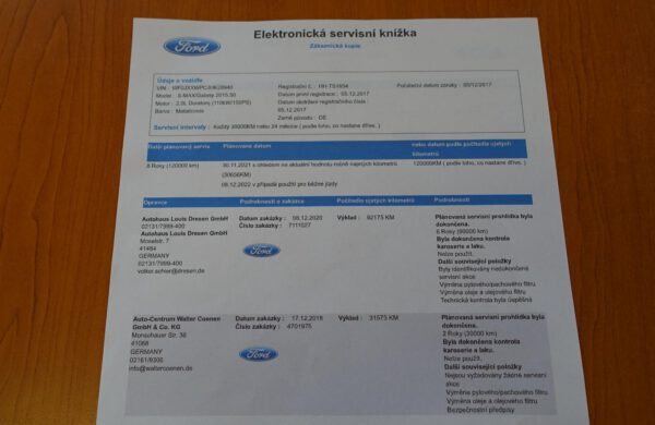 Ford S-MAX 2.0TDCi Titanium BLIS, LED, nabídka A233/21