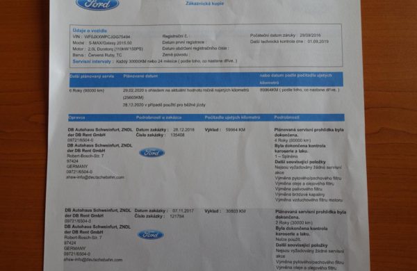 Ford S-MAX 2.0 TDCi Titanium ZIMNÍ PAKET, NAVI, nabídka A235/19