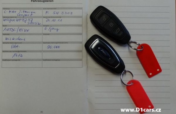 Ford C-MAX 1.6 TDCi Titanium NAVI, ZIMNÍ PAKET, nabídka A239/16