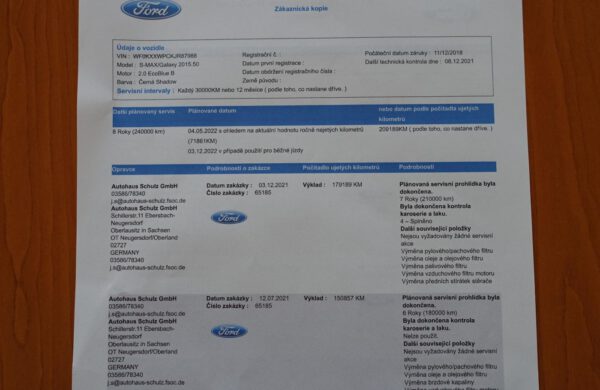 Ford Galaxy 2.0 EcoBlue BLIS, ACC, nabídka A23/22