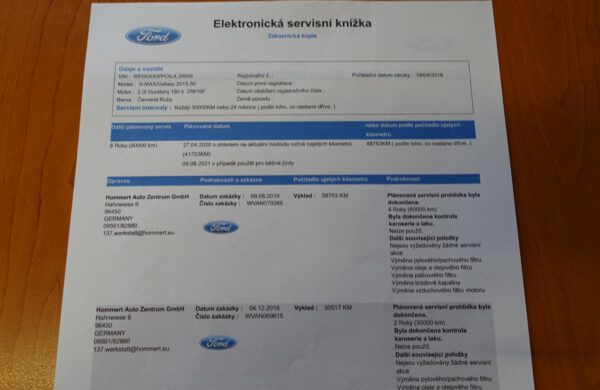 Ford Galaxy 2.0 TDCi Titanium 132 kW, BLIS, nabídka A248/21