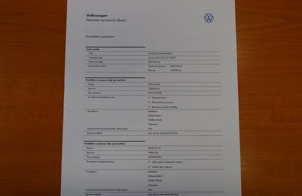 Volkswagen Touran 2.0 TDi DSG 7 MÍST XENONY NOVÉ PNEU, nabídka A252/21