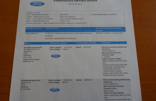 Ford Galaxy 2.0 TDCi Titanium POWERSHIFT SYNC 3, nabídka A261/20