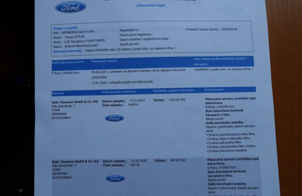 Ford Focus 2.0 TDCi Bi-Xenony Zimní Paket, nabídka A261/21