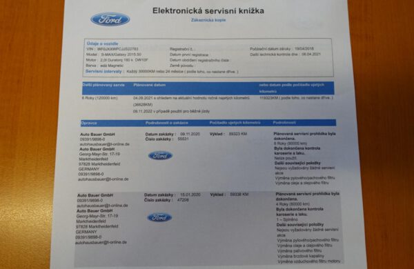 Ford S-MAX 2.0 TDCi Titanium 132 kW ZIMNÍ PAKE, nabídka A267/21