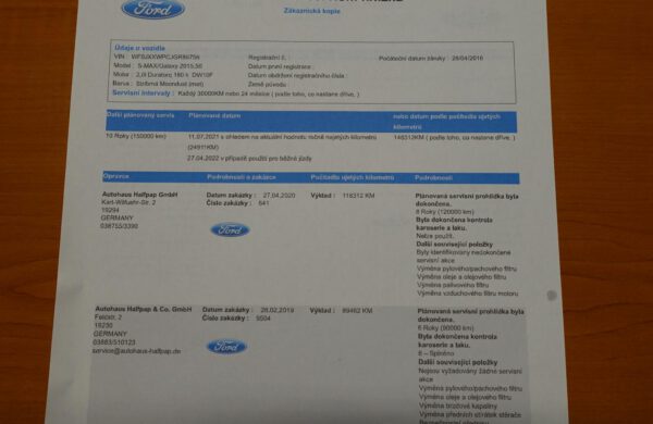 Ford S-MAX 2.0 TDCi Titanium SPORT 132KW, nabídka A268/20