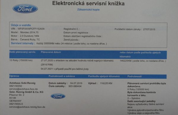 Ford Mondeo 2.0 TDCi Powershift 132 kW Titanium, nabídka A270/19
