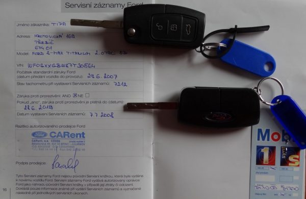 Ford S-MAX 2.0 TDCi Titanium X – ZIMNÍ PAKET, nabídka A27/16