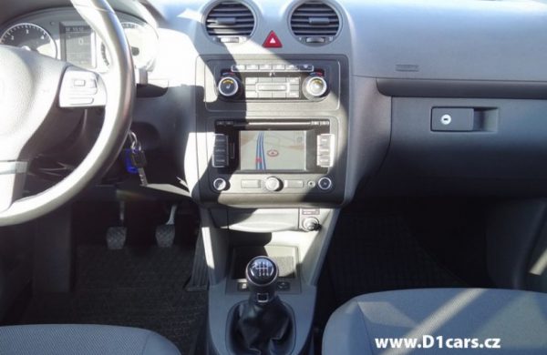 Volkswagen Caddy 2.0 TDi DIGI KLIMA 5 MÍST NAVIGACE, nabídka A30/17