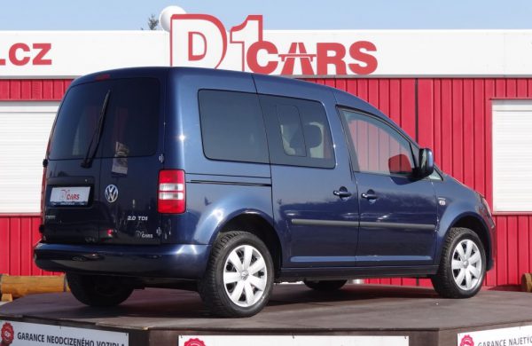 Volkswagen Caddy 2.0 TDi DIGI KLIMA 5 MÍST NAVIGACE, nabídka A30/17