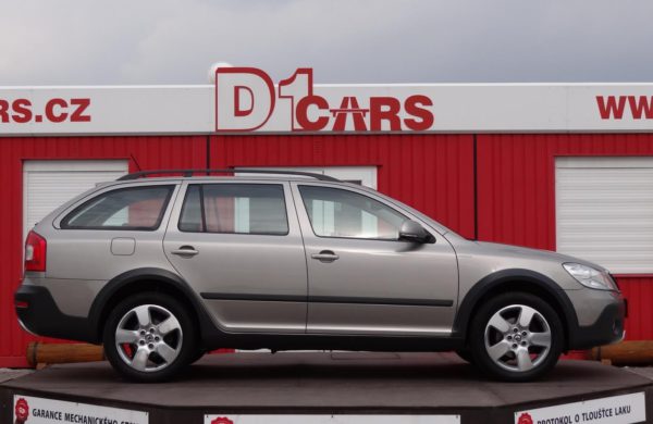 Škoda Octavia Scout 2.0 TDi CR 4×4, 1.MAJITEL, ČR, nabídka A37/17