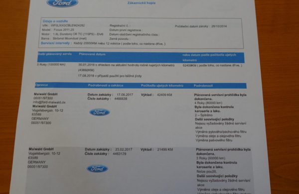 Ford Focus 1.6 TDCi 85 kW ZIMNÍ PAKET, nabídka A38/19