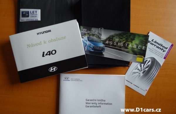 Hyundai I40 1.7 CRDi Experience, PARK. KAMERA, nabídka A47/15