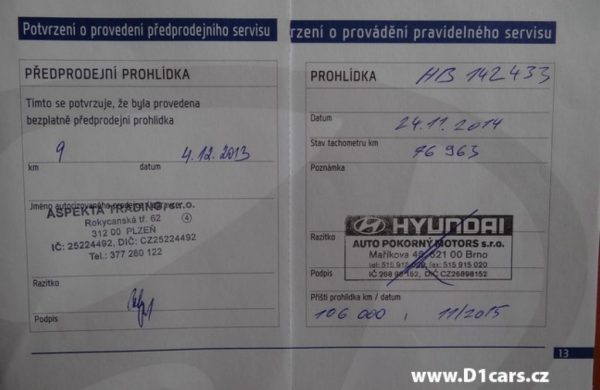 Hyundai I40 1.7 CRDi Experience, PARK. KAMERA, nabídka A47/15